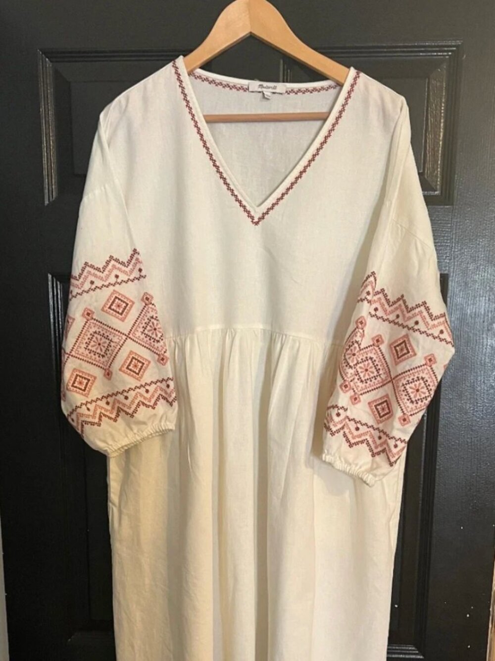 Madewell Cotton/Linen Dress/Kaftan